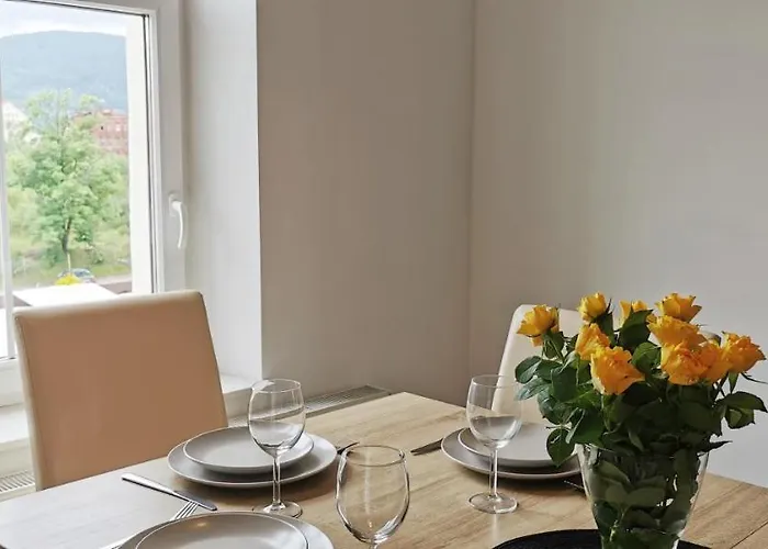 Przestronny Nr 7 Z Widokiem Na Gory Sowie